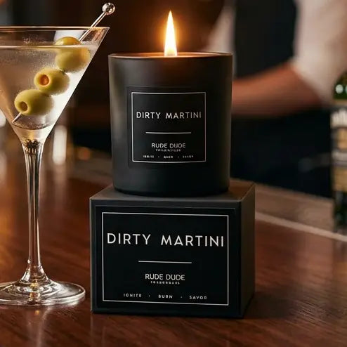 Dirty Martini Candle