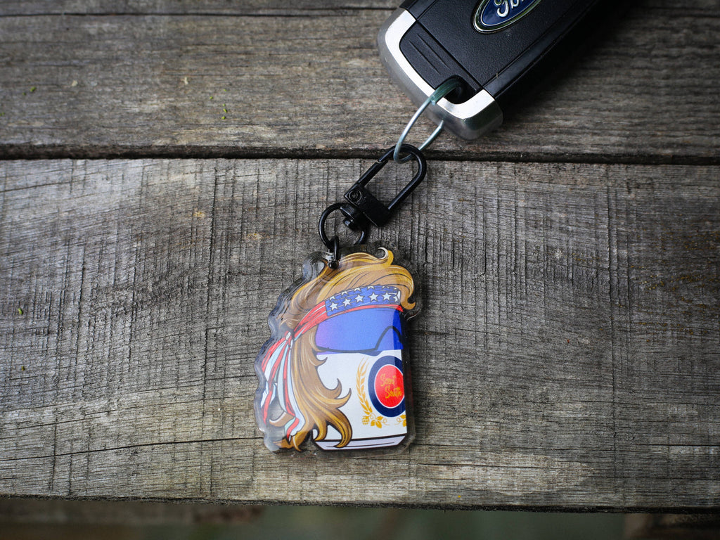 Scent South - Mullet Lite - Keychain