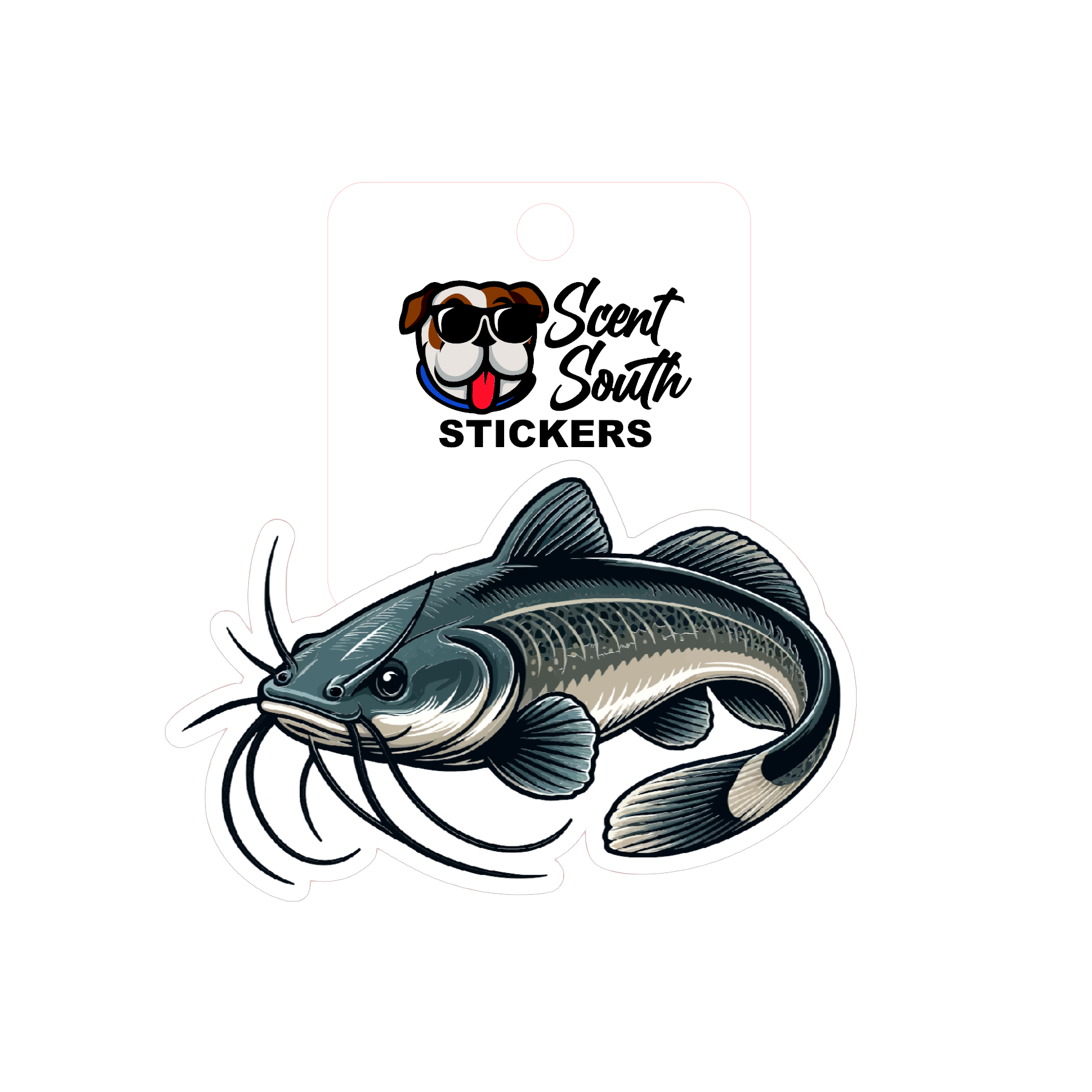 Scent South - Catfish - sticker