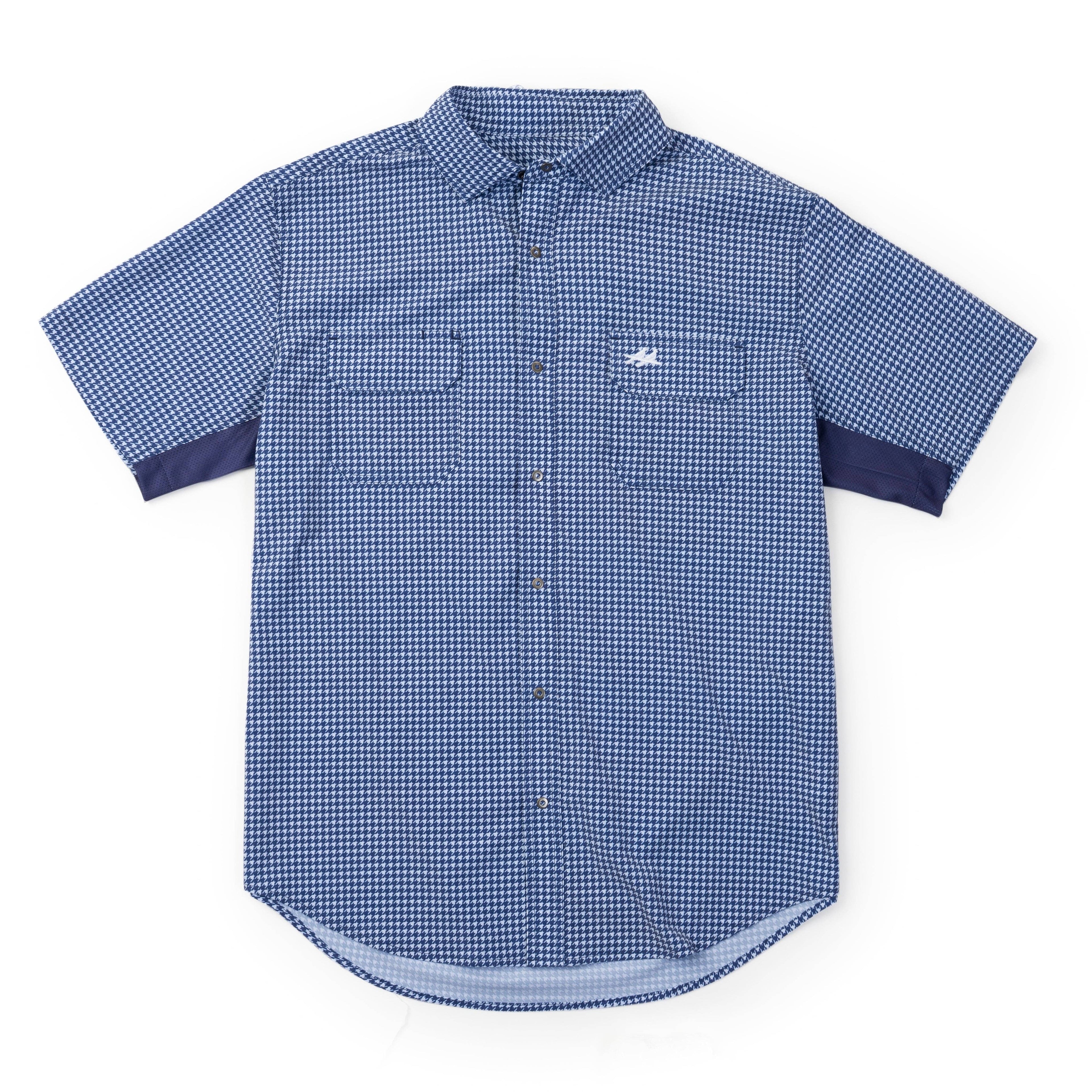 The Rio - Houndstooth Navy: L