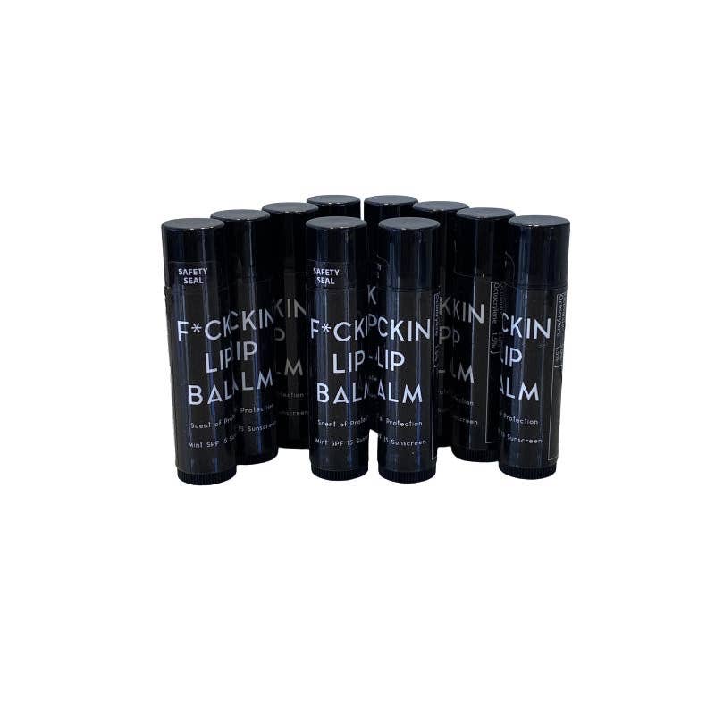 Rude Dude Fragrances-F*CKIN LIP BALM - SPF 15 (.15 oz)