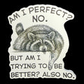 Am I Perfect Sticker