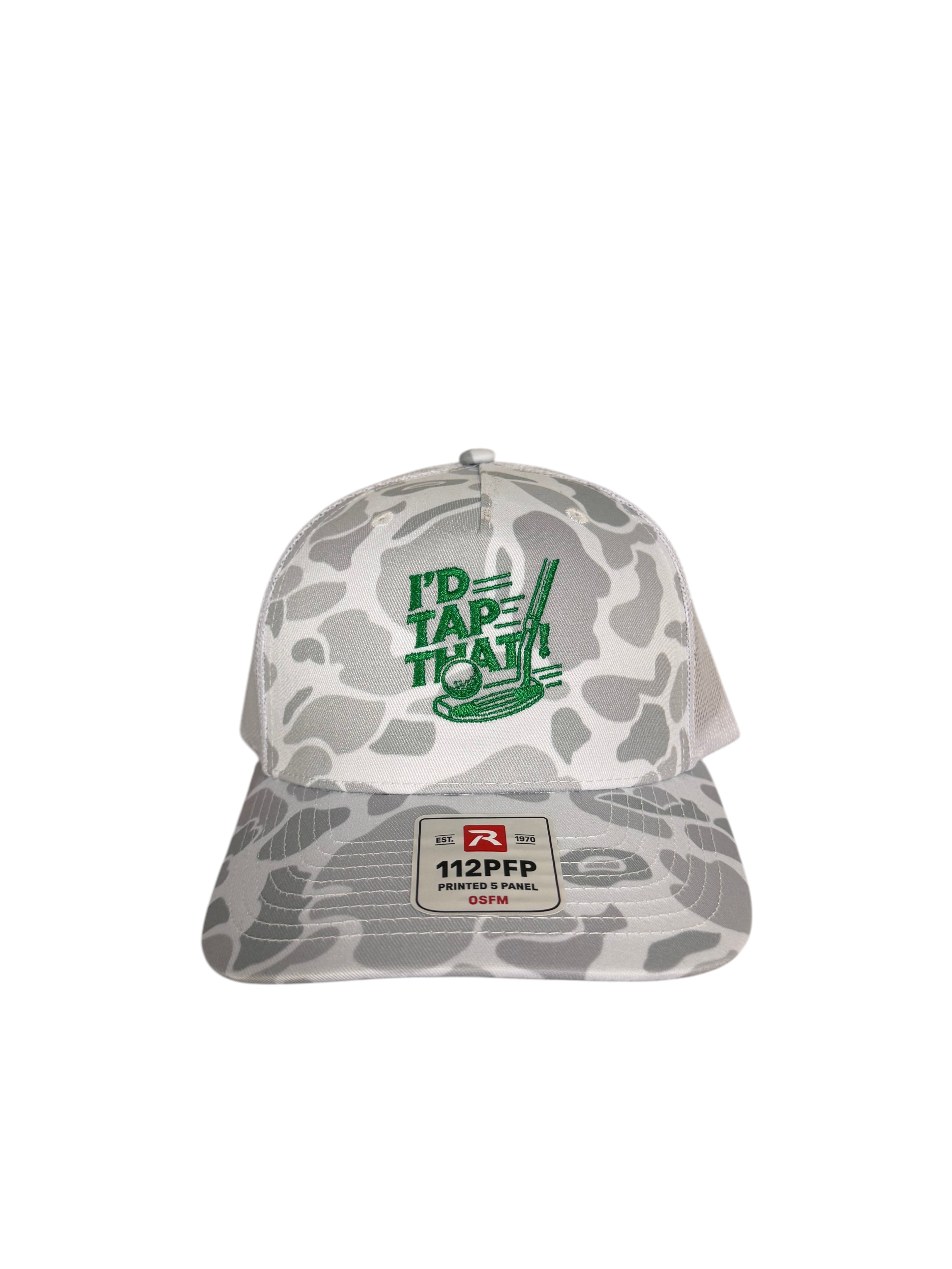 SCTC ID Tap That white camo hat
