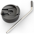 Universal Buddy Drinking Lid w/Straw